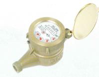 China Multi Jet Smart Water Meter Dry Dial Water Meter With Brass Body 15mm - 50mm factory