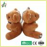 China 8cm Plush Teddy Bear Handcraft With Metal Keyring BSCI certificate factory