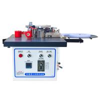 China Manual Portable MDF Edge Banding Machine Straight Line and Curve Edge Banding with Cheap Price for sale
