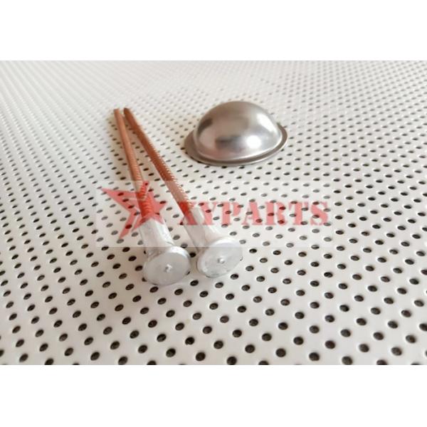 Quality Aluminum Weld Base CD Insulation Bi-Metallic Welding Pins For Shipping Build for sale