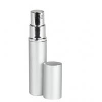 China Silver Aluminum Perfume Atomizer Fine Mist Sprayer 3 ML for purse or travel Refillable factory