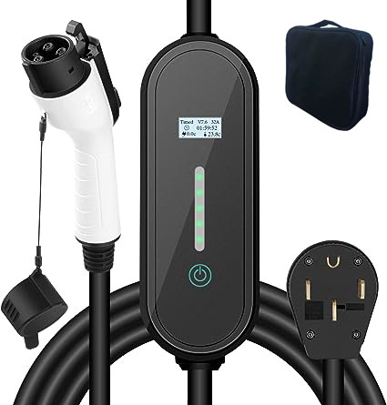 Quality Outdoor Portable Electric Vehicle Charger Station 240V 32Amp for sale