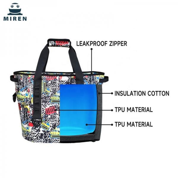 Quality 30L Refrigerated Picnic Cooler Bag Water Resistant For Outings for sale
