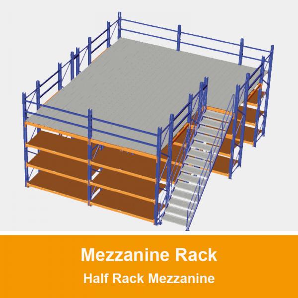Quality Mezzanine racking Half Rack Mezzanine Multi-Tier Rack Warehouse Storage Racking for sale