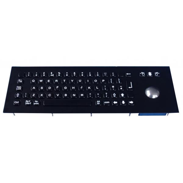 Quality Black Embedded Waterproof Wire Keyboard 1.5mm Thickness Front Plate for sale