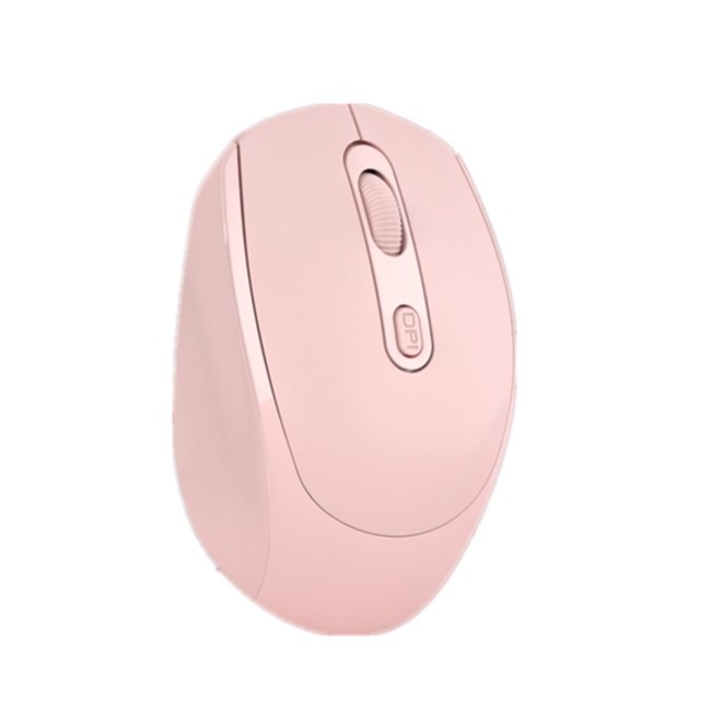 China Pink Wireless Mouse Mold Rechargeable Silent Mouse Bluetooth Dual Mode Game Mouse Makaron Multi Color factory