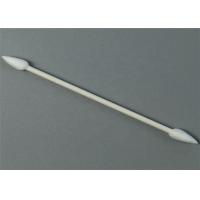 China Industrial Dust Free Paper Stick Mini Hard Sharp Long Pointed Cotton Swabs factory