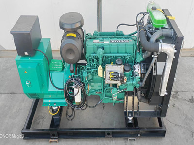 Quality Silent Type Volvo Generator Set Simple Maintenance 6 Cylinder Diesel Generator for sale