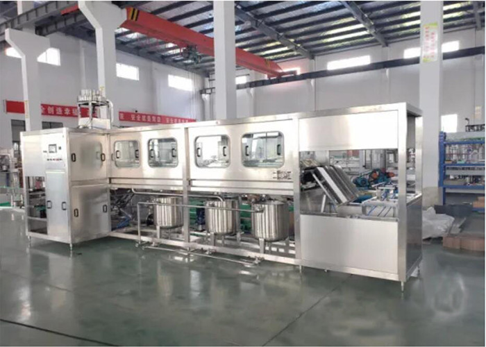 China Steel Water Filling Machines , Mineral Water Bottling Plant 12 Months Warranty factory
