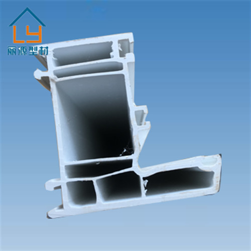 Quality White UPVC Extrusion Profiles Sliding And Casement Windows Dustproof Customized for sale