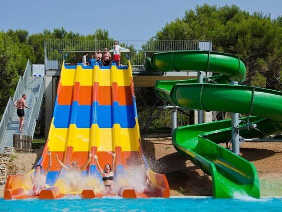 Quality Water Park Slide Customized Swimming Pool Slide For Adults And Children for sale
