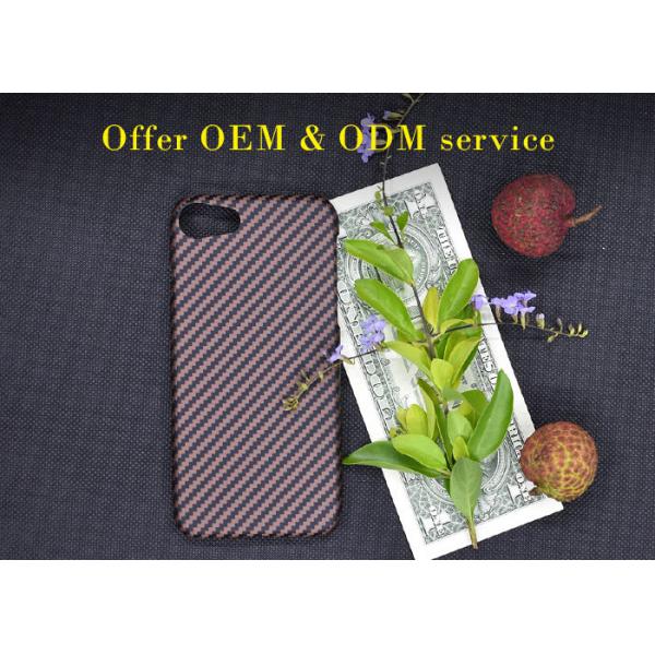 Quality Slim And Sleek Design Aramid Fiber Phone Case For iPhone SE for sale