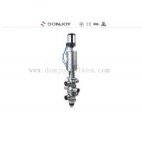 Quality SS316L Sanitary Double Seal Valve With Control Head/Donjoy Mixproof valves for sale