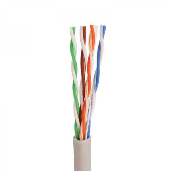 Quality 0.56mm 1000ft 4P Twisted Pair Cat5e LAN Cable , 1000ft UTP Cat 5e 4p for sale