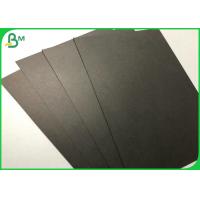 China Smooth 12 x 12'' In Sheet 300gsm Thick Black Cardstock For ScrapBooking factory