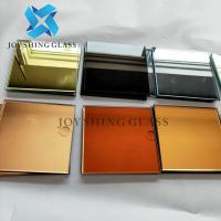 China 6mm Tinted Aluminum Mirror Glass Single Paint Double Paint Optional factory