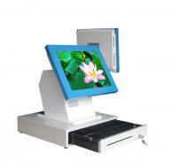 China Red POS / Cash Register Touch Terminal , LCD TFT Monitor Touchscreen 15 factory