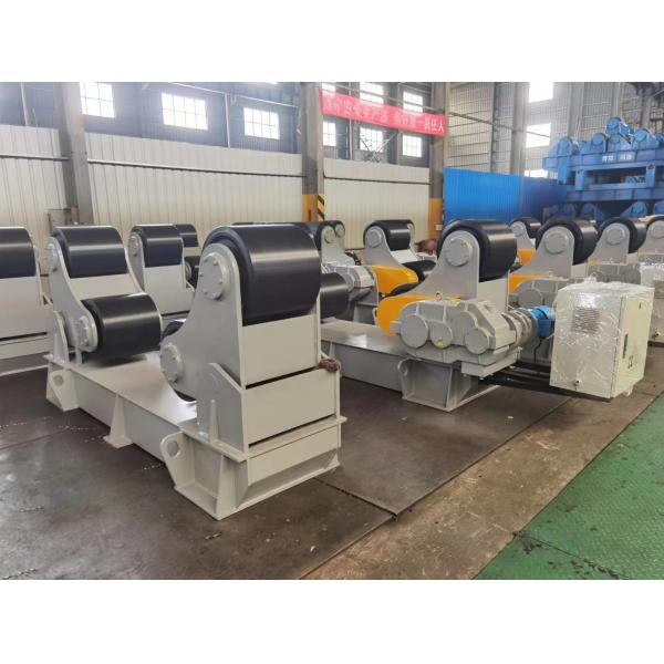 Quality 100 Ton Self Aligned Welding Rotator Factory Turning PU Roller for sale