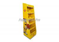 China Floor Display Shelf POS for MM's Chocolate Cardboard Made with Client's Logo factory