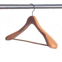 China Hotel Guestroom Laundry Wooden Coat Hanger 450*25*55mm durable factory