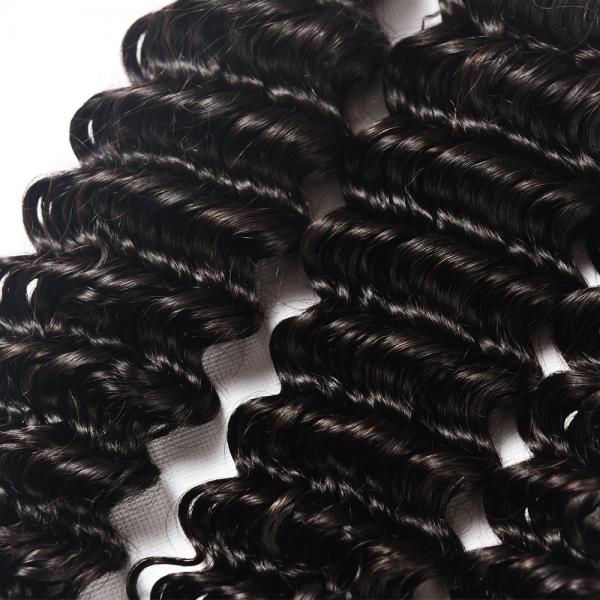 Quality Human Brazilian Body Wave Hair 3 Bundles , Loose Deep Wave Human Hair Weave for sale