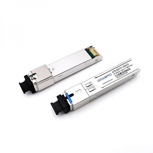 Quality GPON SFP Transceiver Single-mode 2.488Gbps/1.244Gbps 20Km Fiber Optic Networking for sale