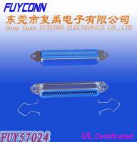 China 14 24 36 50 Solder Pin DDK Centronics Connector Female Type With Spring Latches factory