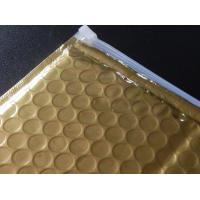 China Star Packaging Zipper Slide Matte Gold Bubble Bag Zipper plastic bag For Gifts factory