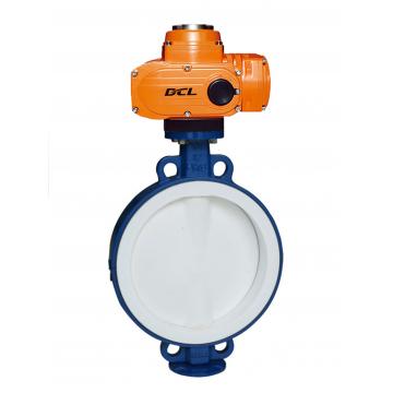 Quality Low Leakage Vacuum SS316 Explosion Proof Electric Butterfly Valve for sale