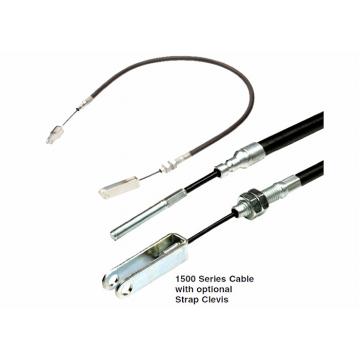 Quality Heavy Duty Transmission Gear Shift Cable 1500 Series Cable With Optional Strap for sale