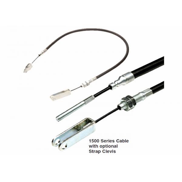 Quality Heavy Duty Transmission Gear Shift Cable 1500 Series Cable With Optional Strap Clevis for sale