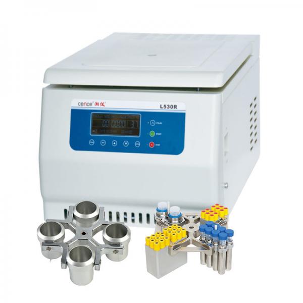 Quality Fast Benchtop Refrigerated Centrifuge , Thermo Scientific Centrifuge 4 * 520ml Max Capacity for sale