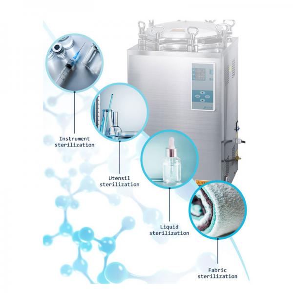 Quality Food 100 Liters Autoclaves Chemical Medicial High Pressure Steam Sterilizers 0.23 Mpa for sale