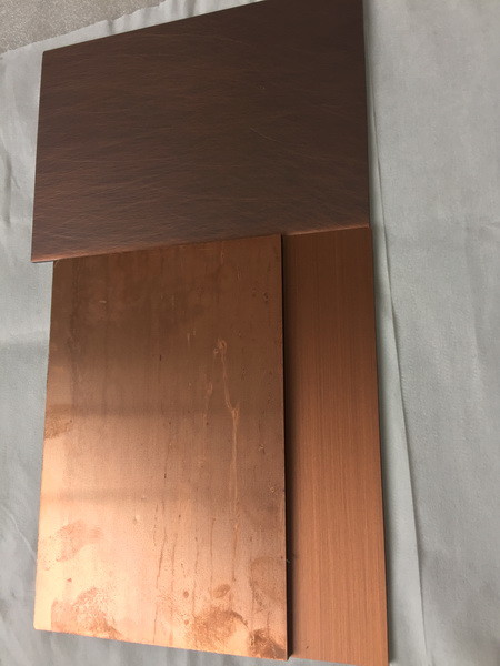 Quality Sound Insulation Copper Metal Panels 4mm Thickness For Metallic Roofing for sale