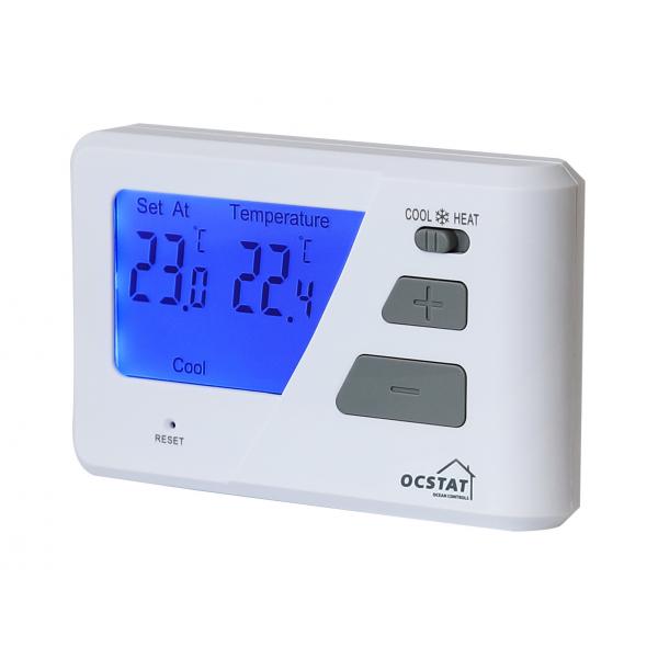 Quality Clear LCD Display Wired Room Thermostat Digital Heating System For Commercial for sale