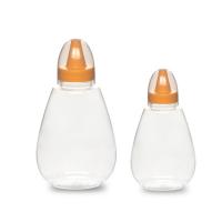 Quality 40mm Diameter Yellow Pointed Mouth Screw Bottle Cap With Clear Dust Cover for sale