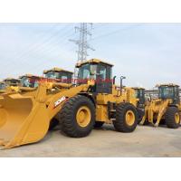 China Yellow Color Compact Track Loader , Articulated Type Mini Wheel Loader factory