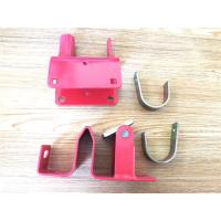 China One Way Lockable Farm Gate Latches Black Powder Coating For Construction Hardware factory