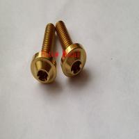 China Titanium lớp 5 (ti-6al-4v) ốc vít được sử dụng trong xe đua, xe máy, xe đạp. factory