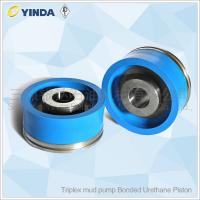 Quality Triplex Mud Pump Piston Bonded Urethane Piston With PU Rubber Conveying Mud for sale