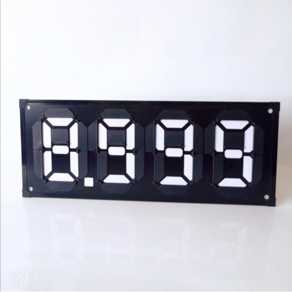 Quality 850*320*10mm Gas Station Digital Price Signs Antifreeze Seven Segment Display Board for sale