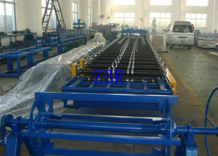 China Mould Hydraulic Cutting Roof Panel Roll Forming Machine 15M / Min Processing Speed factory