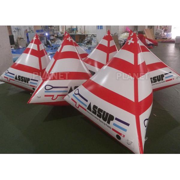 Quality Water Triathlons Inflatable Swimming Buoy For Advertising Lightweight for sale