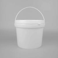 Quality Food Grade PP Plastic Ice Cream Pails 1 Gallon 4L For Candy for sale