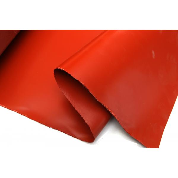 Quality Silicone Coated High Temperature Fiberglass Cloth For Fire Curtain And Flexible Joint for sale