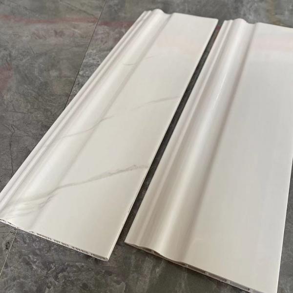 Quality Polished Skirting Corner PVC Skirting Board Corners Anti Slip for sale