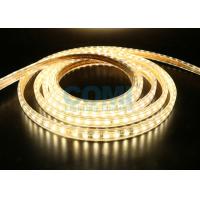 China 6W / M 2835 IP67 Constant Current High Voltage LED Strip Light with Power Supply factory