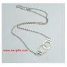 China New Fashion Jewelry Handcuffs Choker Pendant Necklace Girl lover Valentine's Day Gifts factory