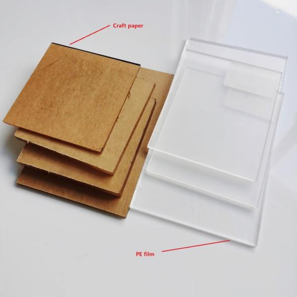 Quality Transparent PMMA Acrylic Mirror Full Sheet Engraving Panels for sale