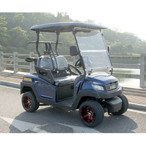 Quality Aluminum Chassis Electric Golf Buggy ADC 48V 3.7KW Motor 60-80KM Endurance for sale